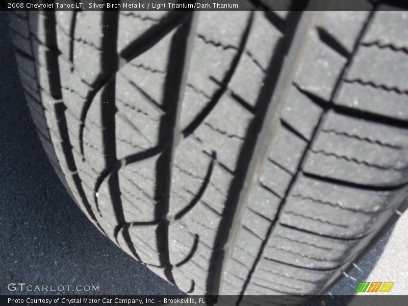 Silver Birch Metallic / Light Titanium/Dark Titanium 2008 Chevrolet Tahoe LT