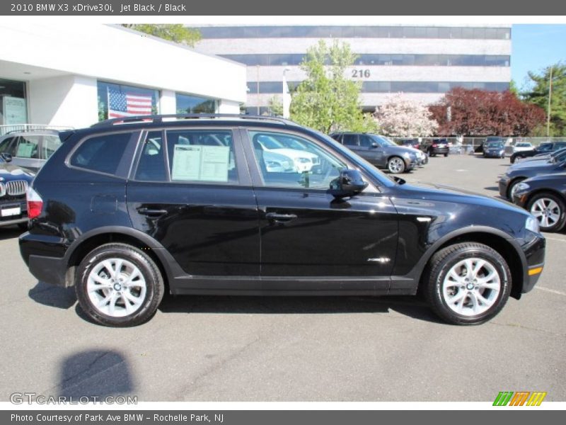 Jet Black / Black 2010 BMW X3 xDrive30i