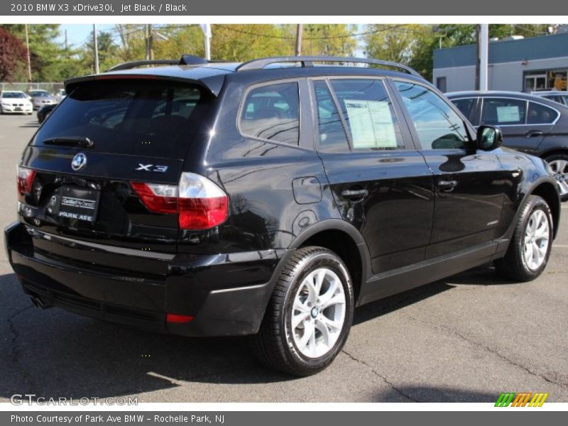 Jet Black / Black 2010 BMW X3 xDrive30i