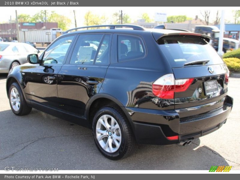 Jet Black / Black 2010 BMW X3 xDrive30i