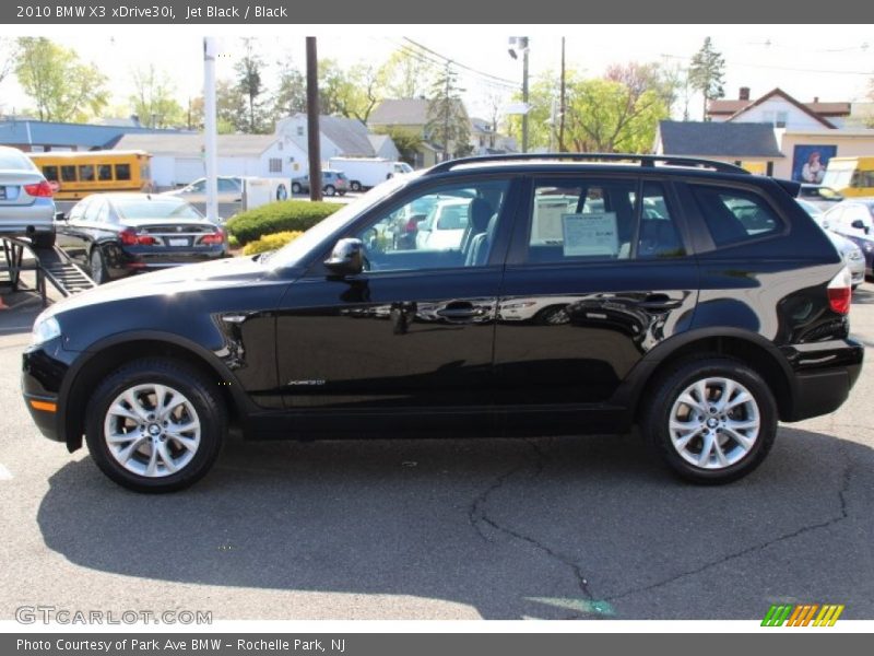 Jet Black / Black 2010 BMW X3 xDrive30i