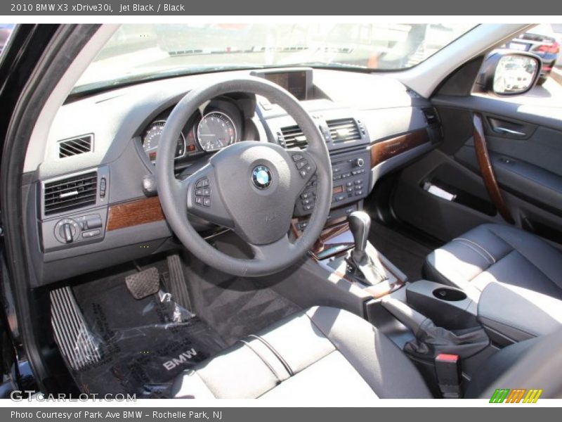 Jet Black / Black 2010 BMW X3 xDrive30i