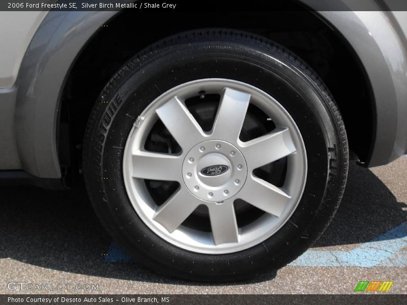 Silver Birch Metallic / Shale Grey 2006 Ford Freestyle SE