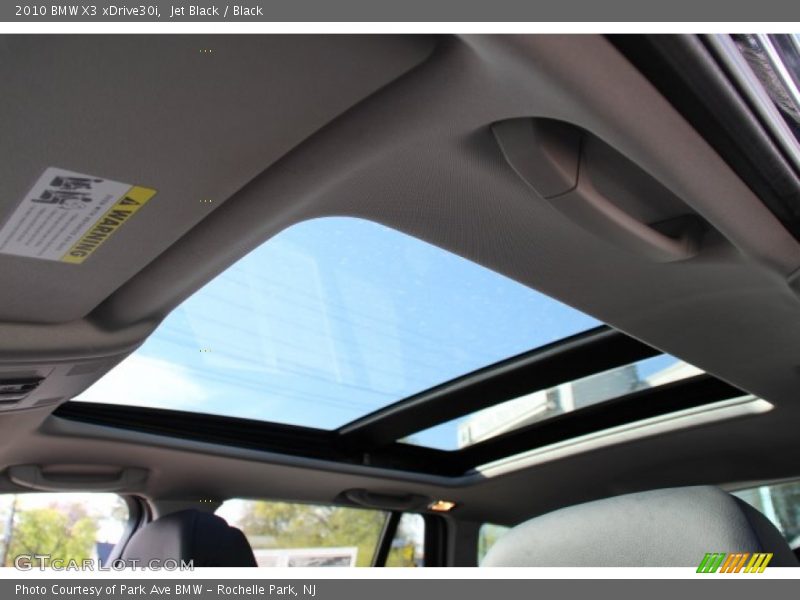 Jet Black / Black 2010 BMW X3 xDrive30i