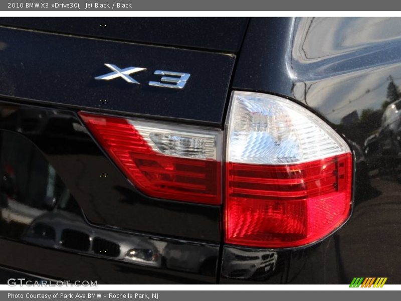Jet Black / Black 2010 BMW X3 xDrive30i