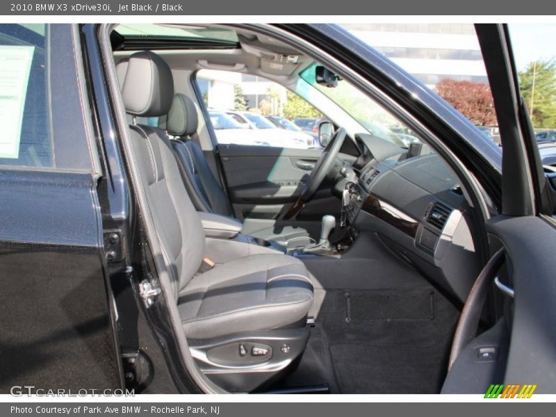 Jet Black / Black 2010 BMW X3 xDrive30i