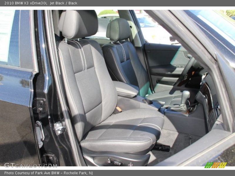 Jet Black / Black 2010 BMW X3 xDrive30i