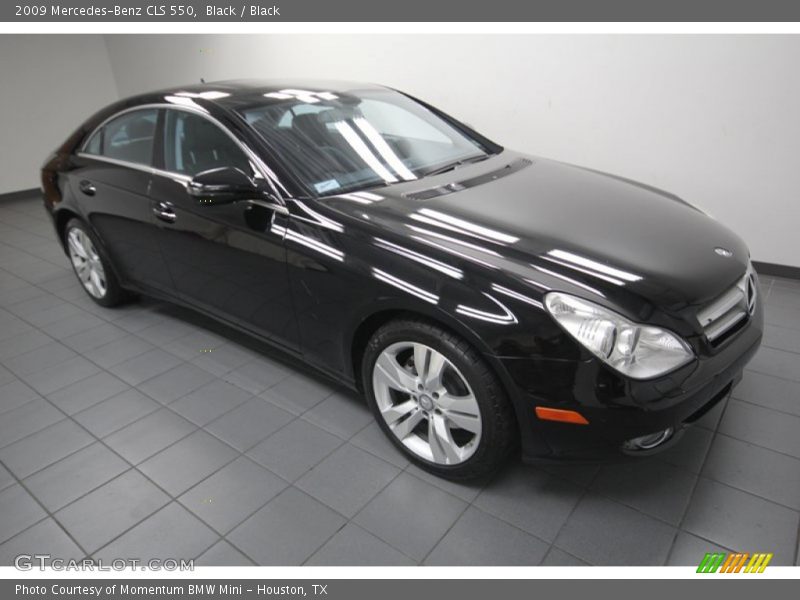 Black / Black 2009 Mercedes-Benz CLS 550