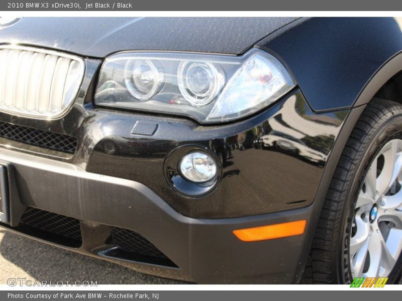 Jet Black / Black 2010 BMW X3 xDrive30i