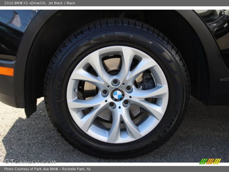 Jet Black / Black 2010 BMW X3 xDrive30i