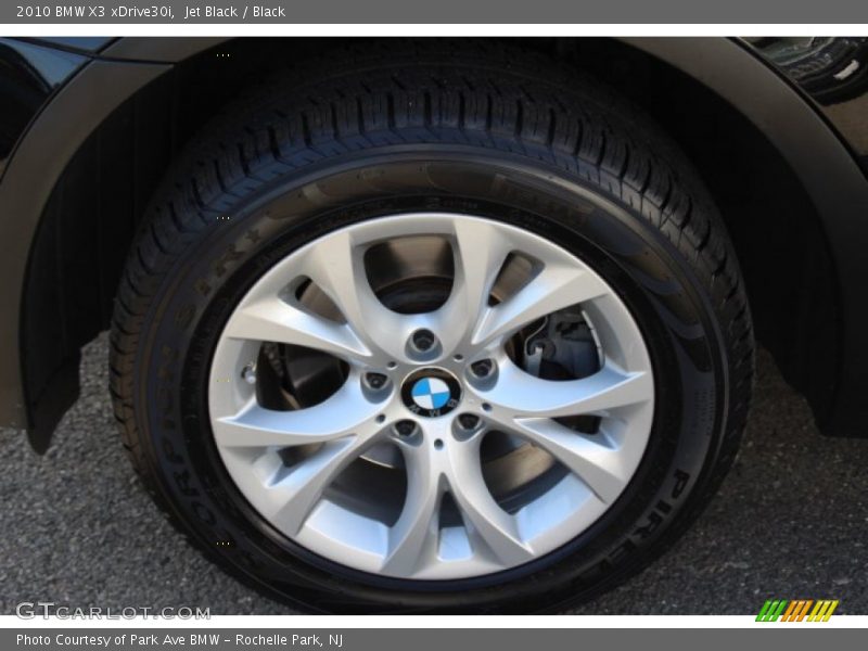 Jet Black / Black 2010 BMW X3 xDrive30i