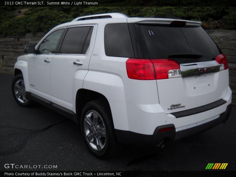 Summit White / Light Titanium 2013 GMC Terrain SLT