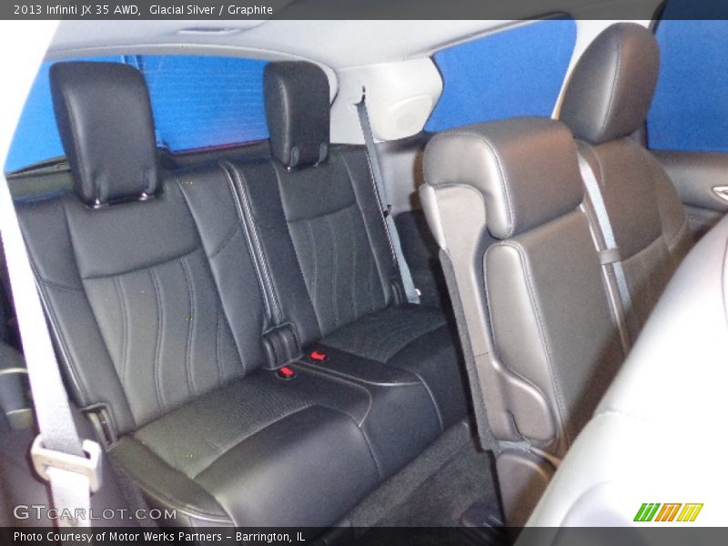 Glacial Silver / Graphite 2013 Infiniti JX 35 AWD