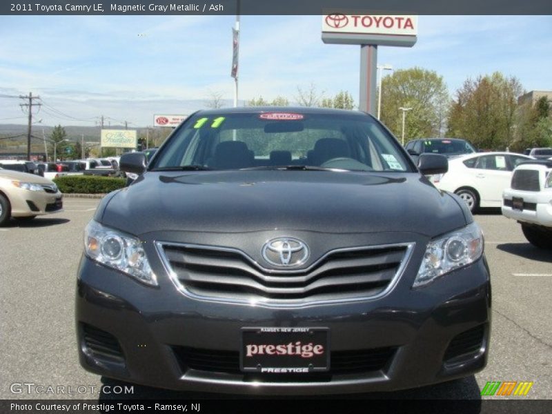 Magnetic Gray Metallic / Ash 2011 Toyota Camry LE