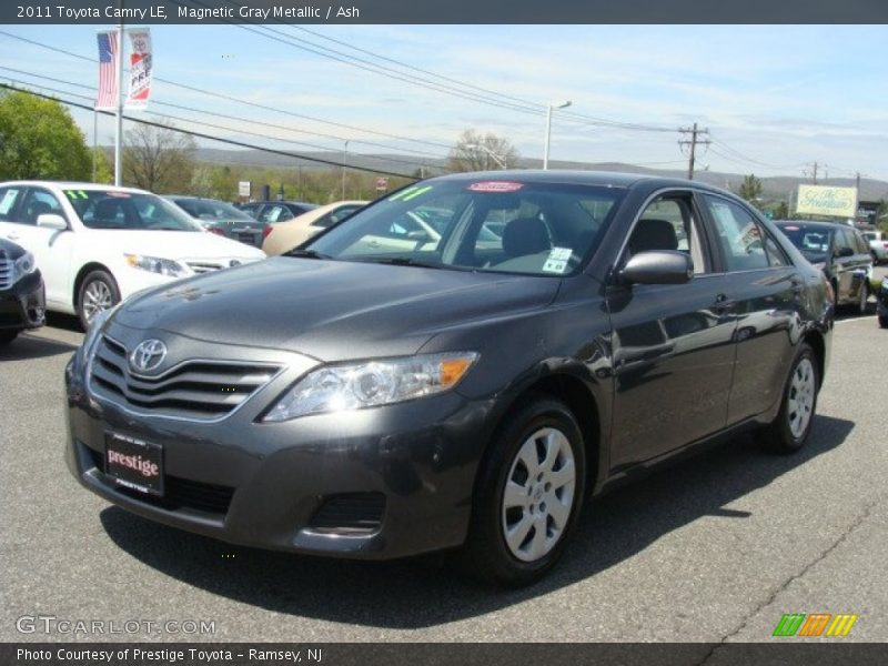 Magnetic Gray Metallic / Ash 2011 Toyota Camry LE