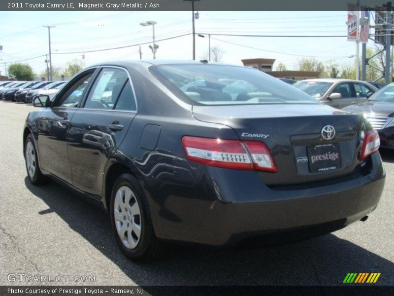 Magnetic Gray Metallic / Ash 2011 Toyota Camry LE
