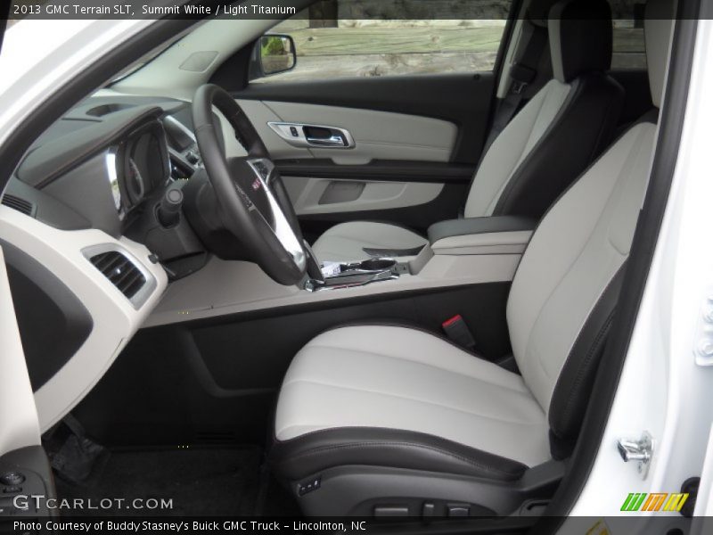 Summit White / Light Titanium 2013 GMC Terrain SLT