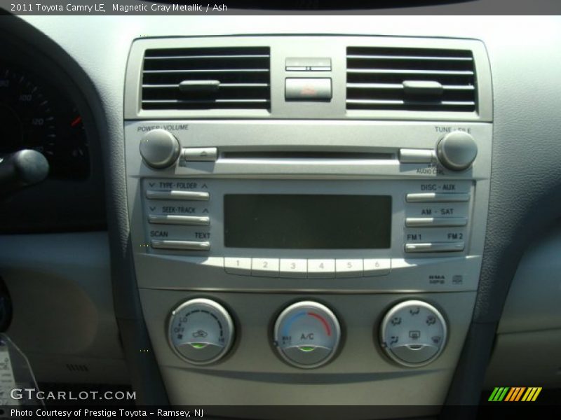 Magnetic Gray Metallic / Ash 2011 Toyota Camry LE
