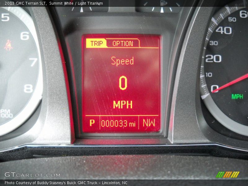 Summit White / Light Titanium 2013 GMC Terrain SLT