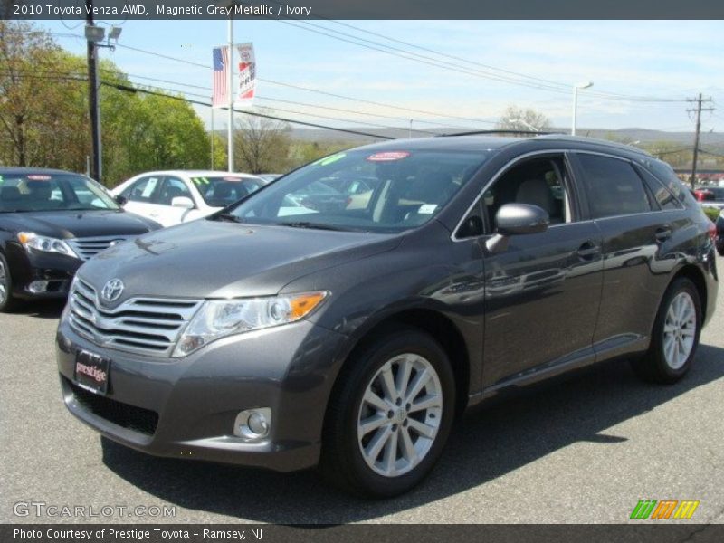 Magnetic Gray Metallic / Ivory 2010 Toyota Venza AWD