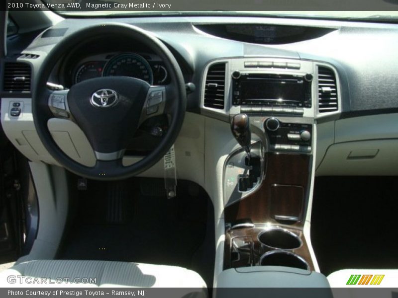 Magnetic Gray Metallic / Ivory 2010 Toyota Venza AWD