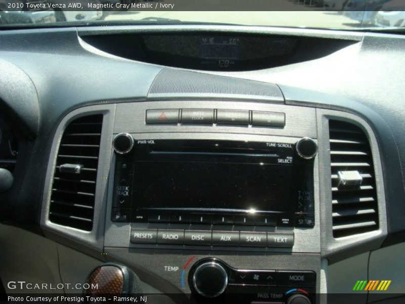 Magnetic Gray Metallic / Ivory 2010 Toyota Venza AWD
