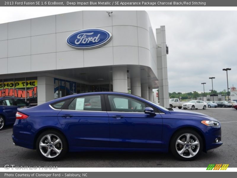  2013 Fusion SE 1.6 EcoBoost Deep Impact Blue Metallic