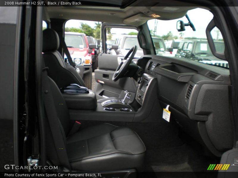 Black / Ebony Black 2008 Hummer H2 SUT