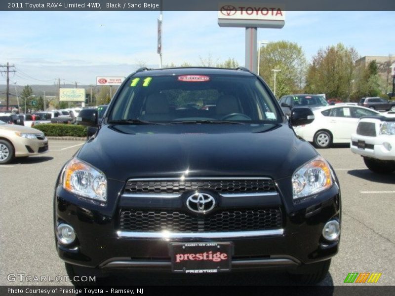 Black / Sand Beige 2011 Toyota RAV4 Limited 4WD