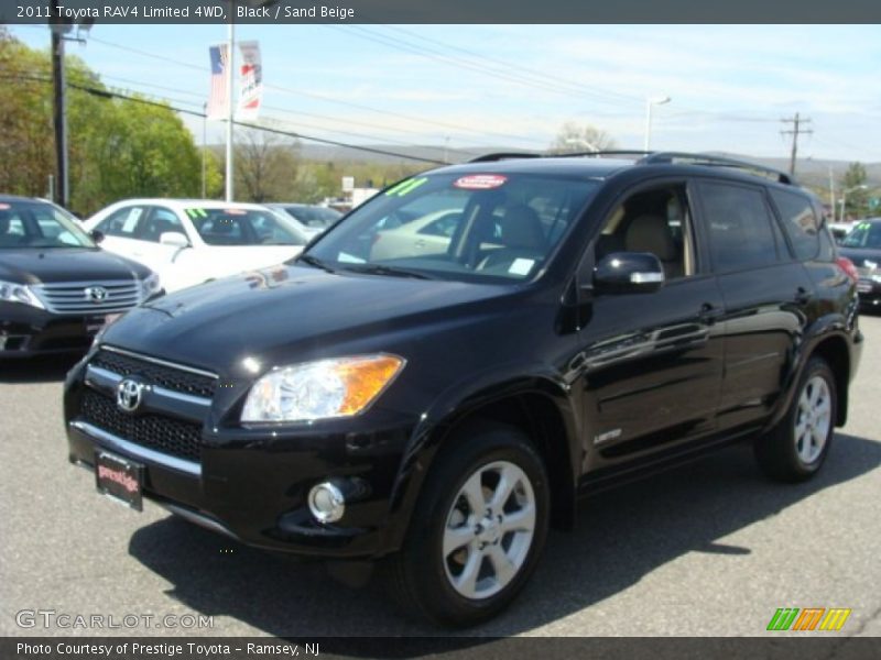 Black / Sand Beige 2011 Toyota RAV4 Limited 4WD