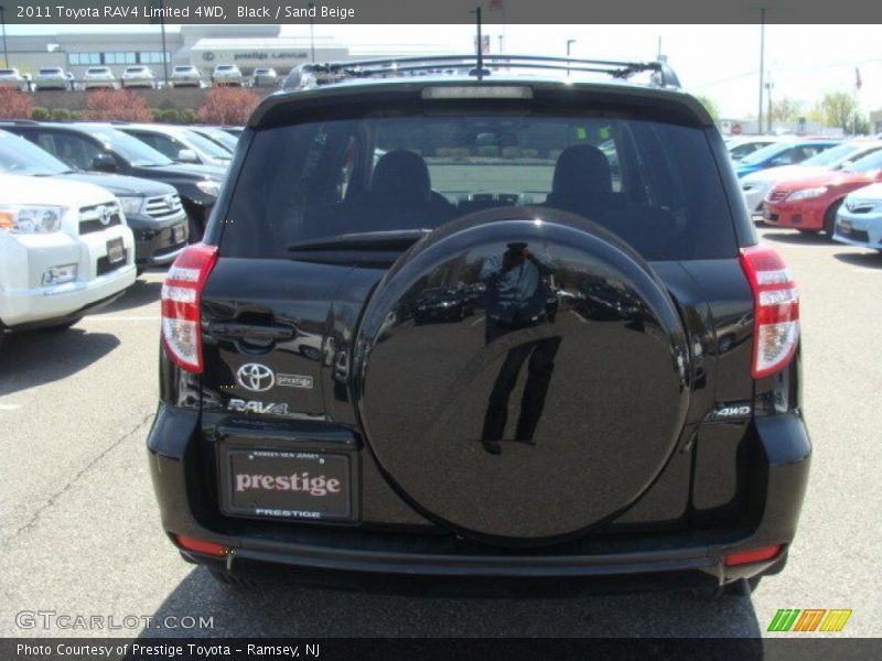 Black / Sand Beige 2011 Toyota RAV4 Limited 4WD