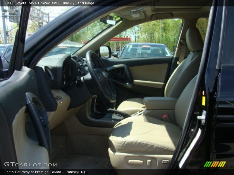 Black / Sand Beige 2011 Toyota RAV4 Limited 4WD