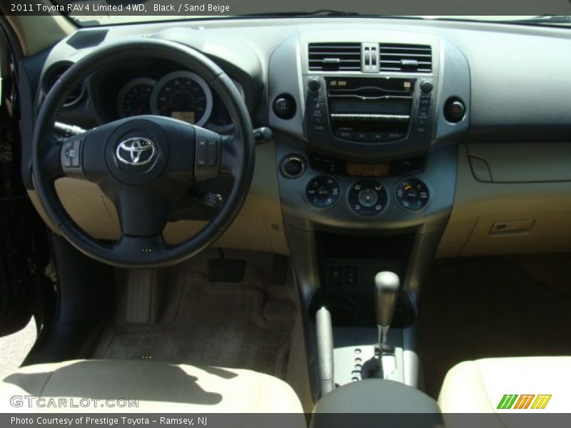 Black / Sand Beige 2011 Toyota RAV4 Limited 4WD