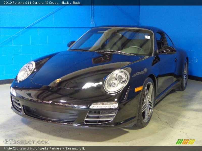 Black / Black 2010 Porsche 911 Carrera 4S Coupe