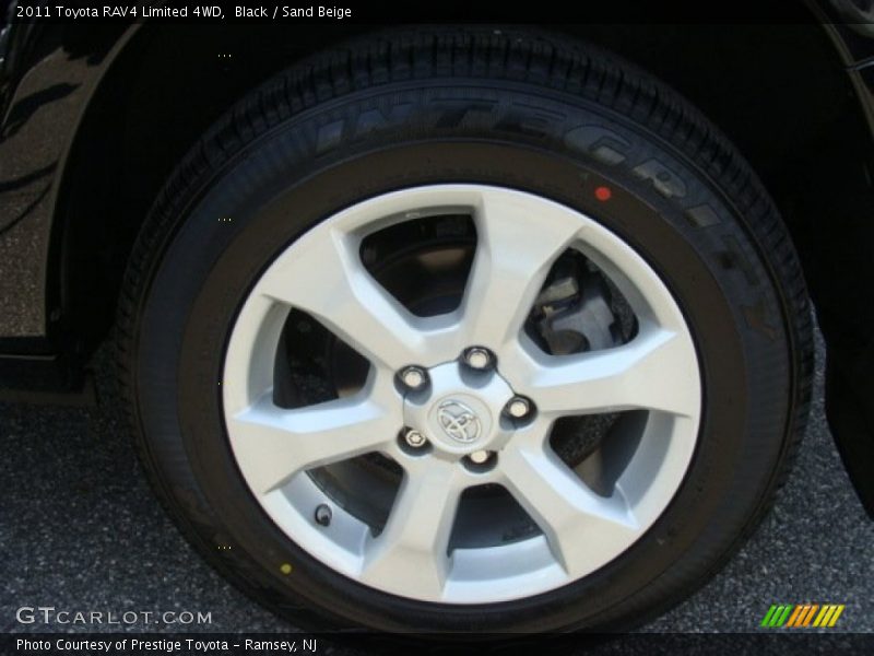 Black / Sand Beige 2011 Toyota RAV4 Limited 4WD