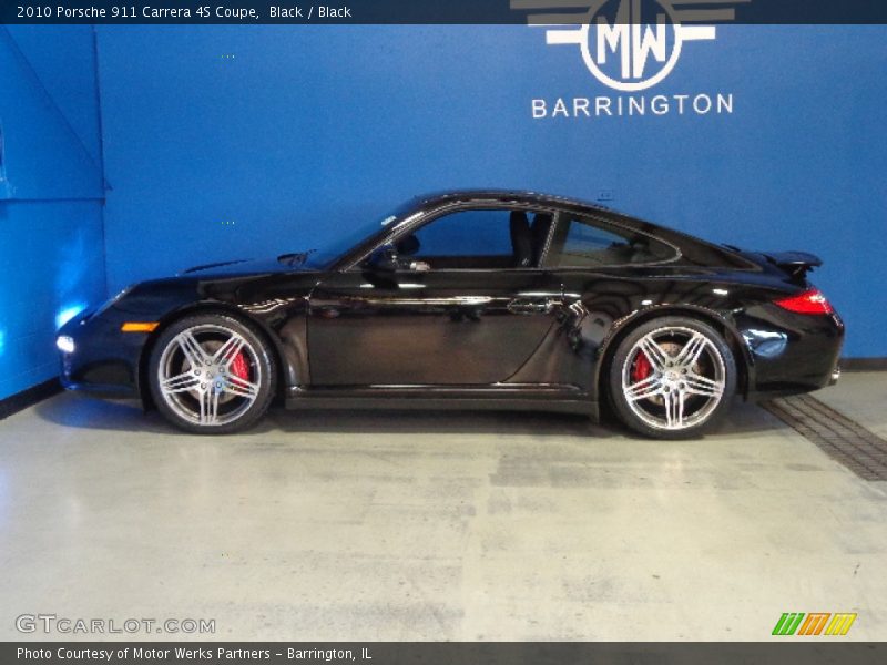 Black / Black 2010 Porsche 911 Carrera 4S Coupe
