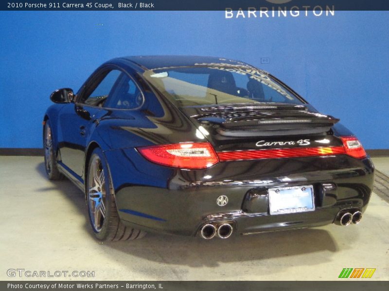 Black / Black 2010 Porsche 911 Carrera 4S Coupe