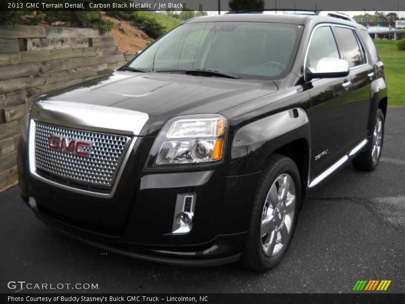 Carbon Black Metallic / Jet Black 2013 GMC Terrain Denali