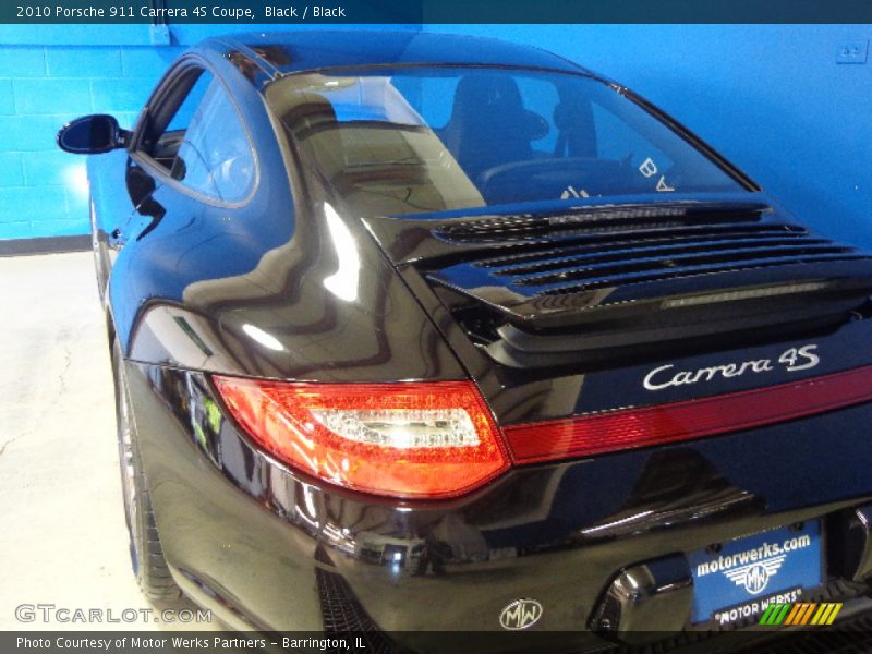 Black / Black 2010 Porsche 911 Carrera 4S Coupe