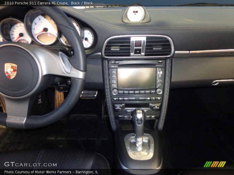 Black / Black 2010 Porsche 911 Carrera 4S Coupe