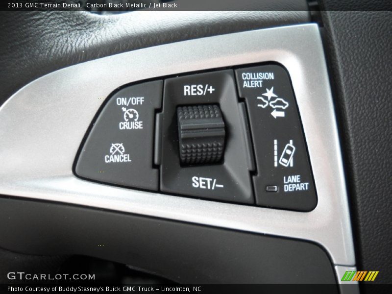 Carbon Black Metallic / Jet Black 2013 GMC Terrain Denali