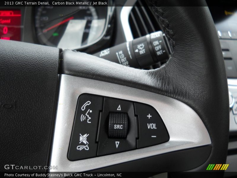 Carbon Black Metallic / Jet Black 2013 GMC Terrain Denali