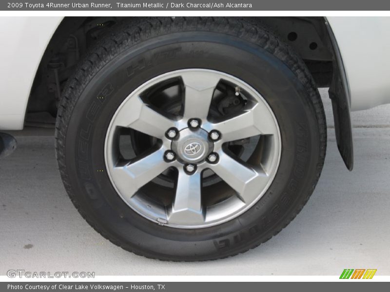 Titanium Metallic / Dark Charcoal/Ash Alcantara 2009 Toyota 4Runner Urban Runner
