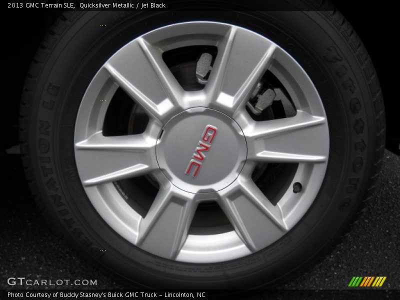 Quicksilver Metallic / Jet Black 2013 GMC Terrain SLE