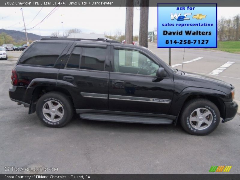 Onyx Black / Dark Pewter 2002 Chevrolet TrailBlazer LT 4x4