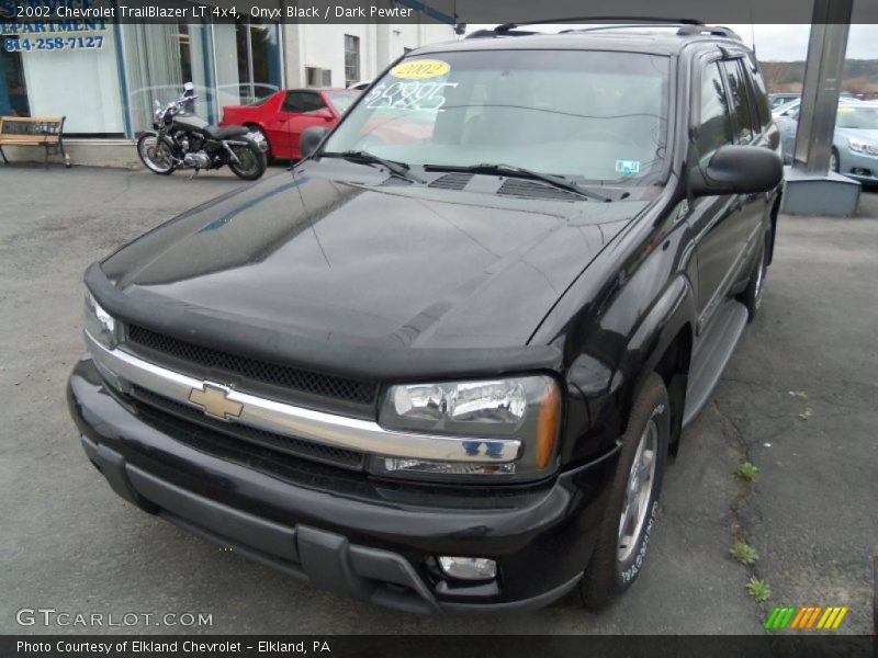 Onyx Black / Dark Pewter 2002 Chevrolet TrailBlazer LT 4x4