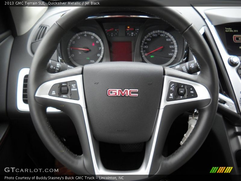 Quicksilver Metallic / Jet Black 2013 GMC Terrain SLE