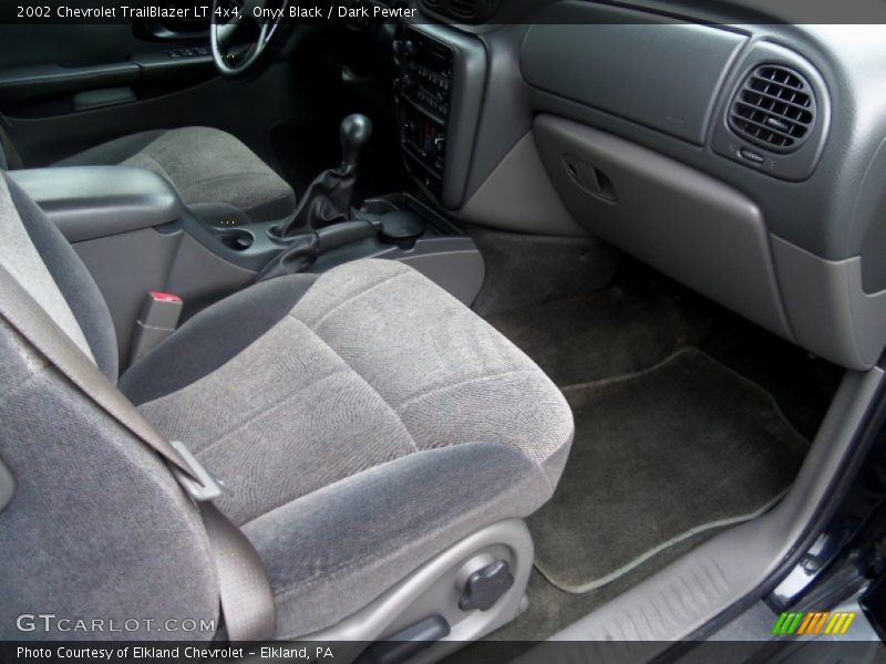 Onyx Black / Dark Pewter 2002 Chevrolet TrailBlazer LT 4x4
