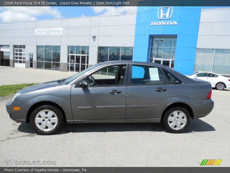 Liquid Grey Metallic / Dark Flint/Light Flint 2006 Ford Focus ZX4 SE Sedan
