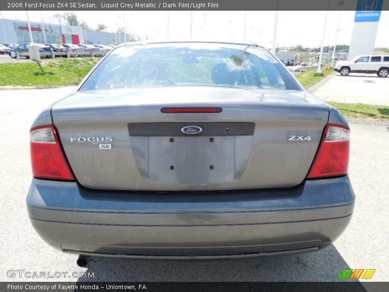 Liquid Grey Metallic / Dark Flint/Light Flint 2006 Ford Focus ZX4 SE Sedan